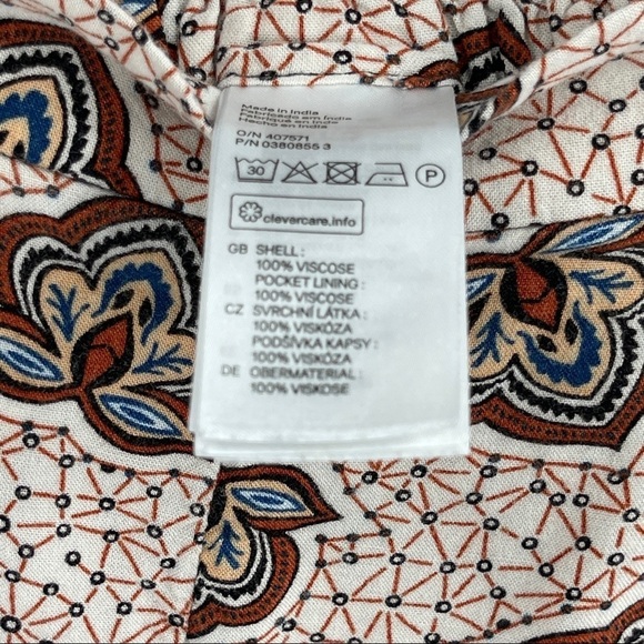 H&M Printed Pull On Shorts Size 8 - Picture 8 of 8